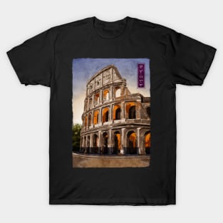 Colosseum - Black T-Shirt